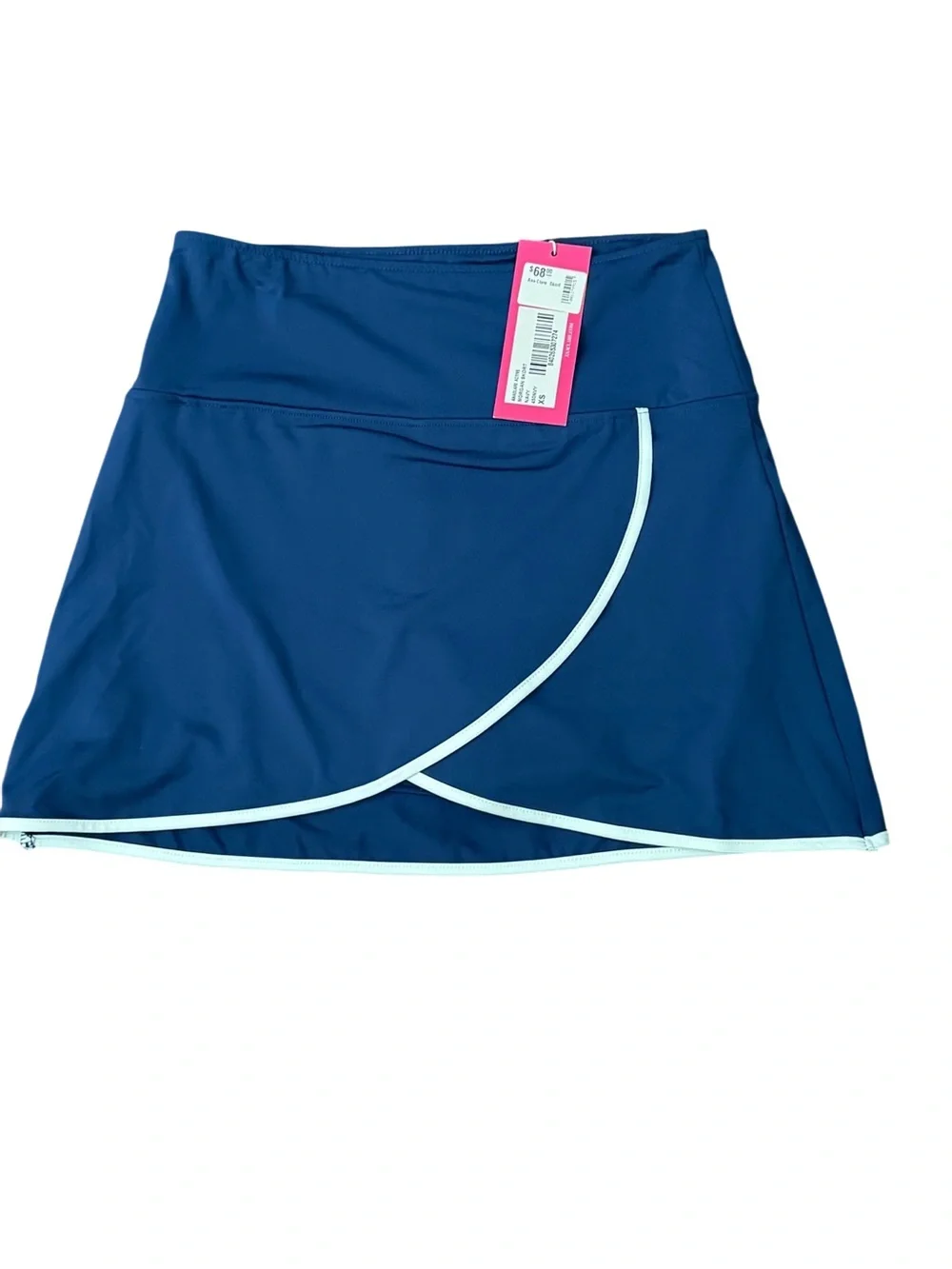 Ana Clare navy Morgan Skort with White Trim NEW